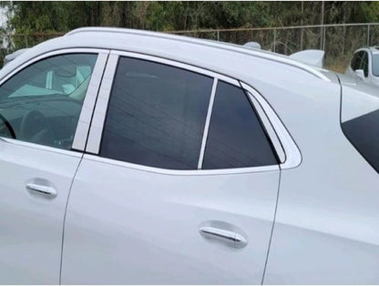 8pc Luxury FX Polished Pillar Post Trim for Buick Envision (2021–2022)