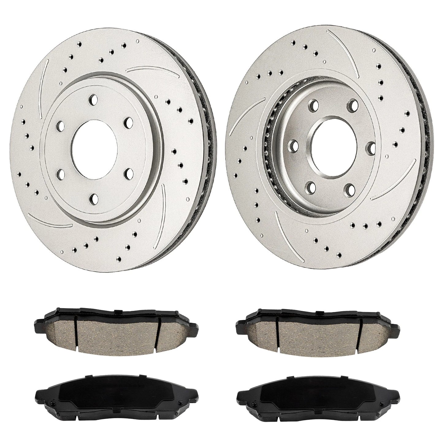 Front Brake Kit for Nissan Frontier & Suzuki Equator (2005–2019)