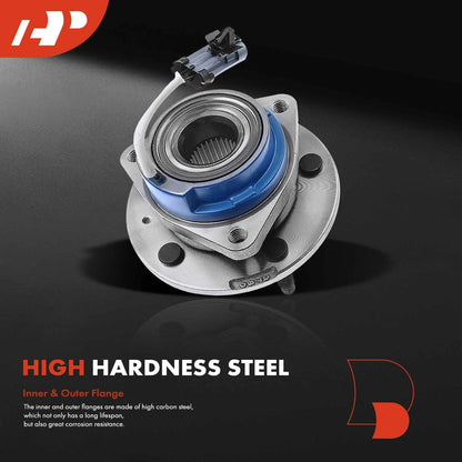 2X Front Wheel Hub & Bearing Assembly with ABS Sensor for Suzuki Verona (2004–2006)