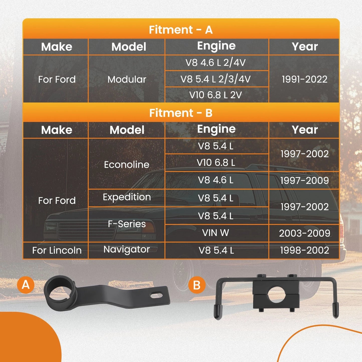 Engine Timing Chain Tool Kit for Ford V8 V10 4.6L 5.4L 6.8L (1991-2002)