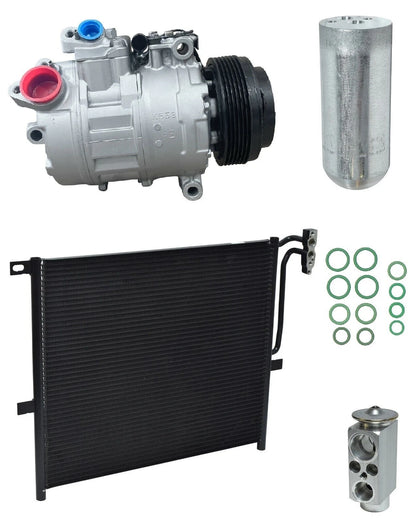 AC Compressor Kit with Condenser for BMW X3 3.0L (2009–2010)