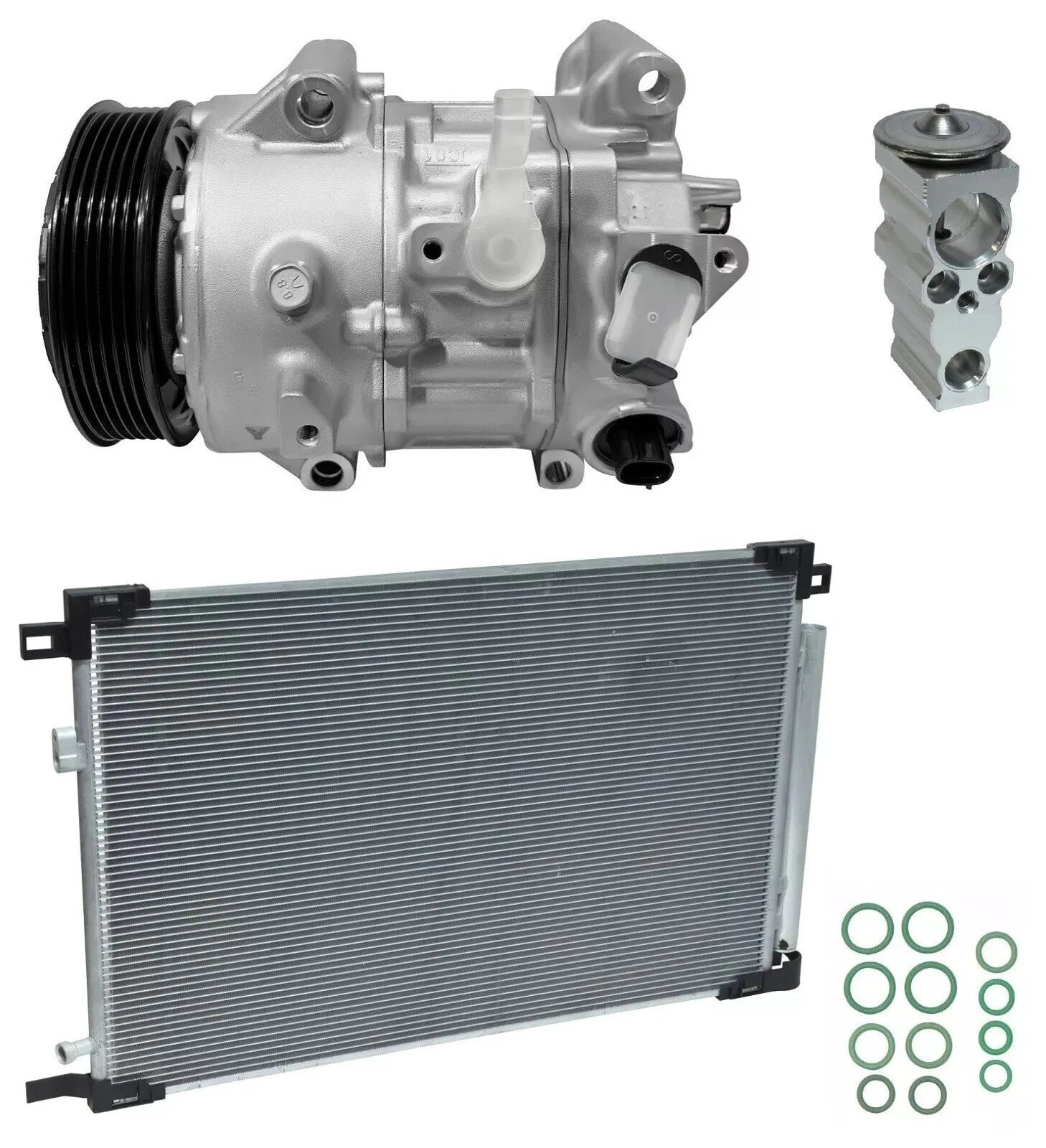 AC Compressor Kit With Condenser for Toyota RAV4 2.5L (2020–2024)