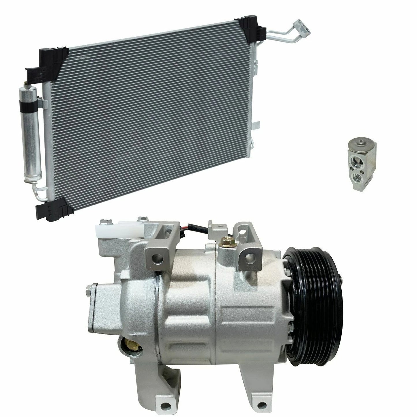 AC Compressor Kit With Condenser for Nissan Altima 2.5L (2013–2018)