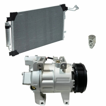 AC Compressor Kit With Condenser for Nissan Altima 2.5L (2013–2018)