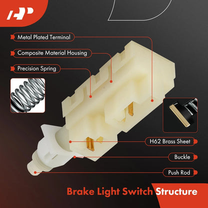 Brake Light Switch for Buick Regal, Chevy Monte Carlo, Pontiac