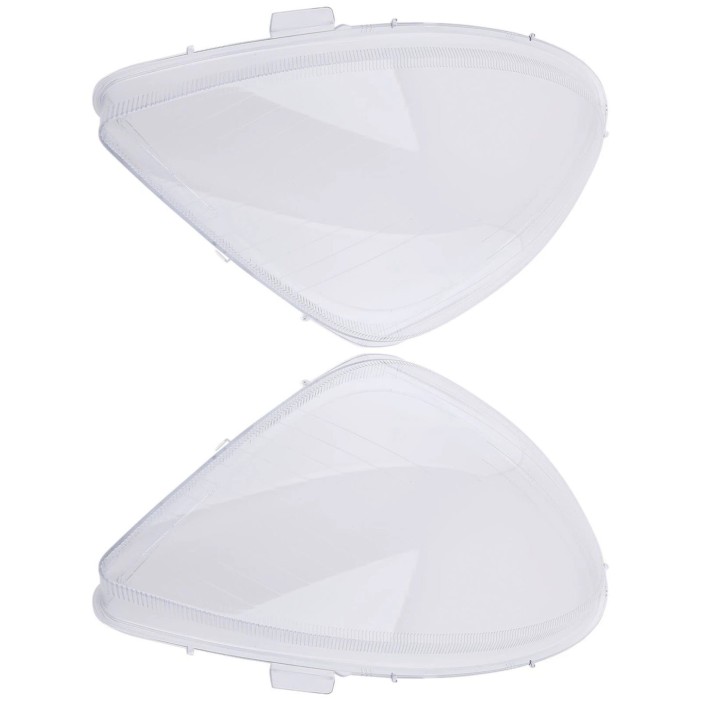 Headlight Lens Cover Front Pair for Mercedes-Benz R171 SLK (2005–2011) Clear