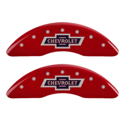 Caliper Covers Set of 4 Engraved for 2020-2024 Chevy Silverado 3500 HD