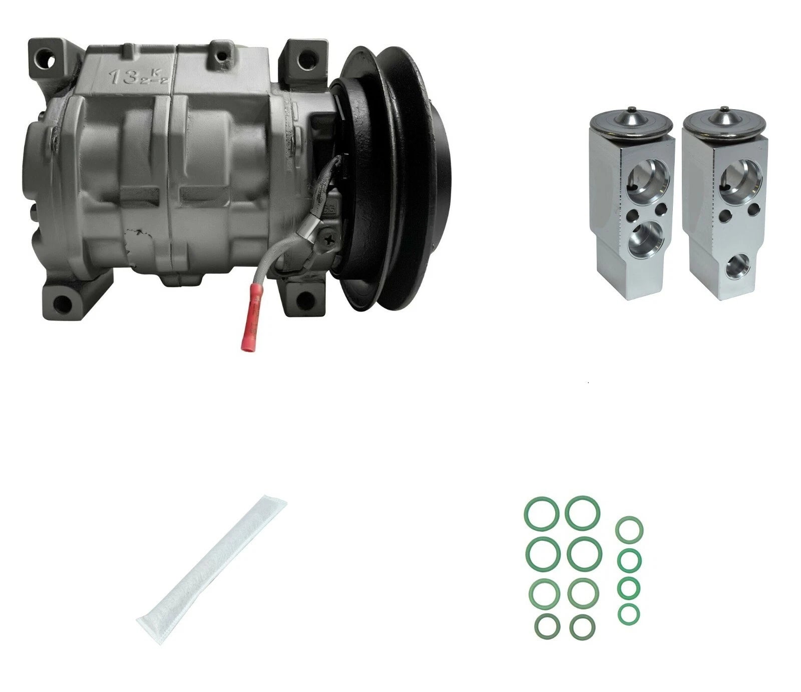 AC Compressor Kit Replacement for Isuzu NPR HD 5.2L (2011–2015)