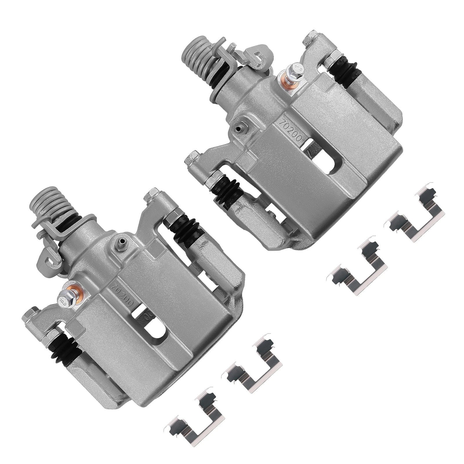 2x Rear Brake Caliper w/Bracket for Buick LaCrosse 2008–2009 3.6L 3.8L