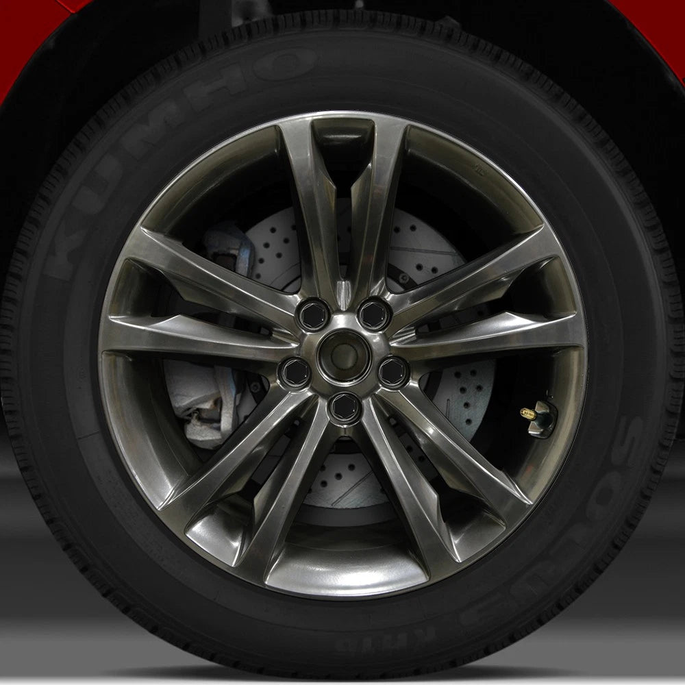 19x8 Factory Wheel (Hyper Bright Smoked Silver FF) for 2009-2012 Hyundai Genesis