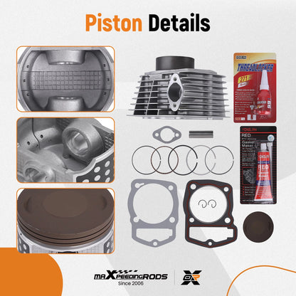 Cylinder Piston Ring Gasket for Honda CRF230F (2003–2019) 230cc