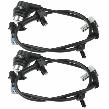 2X Rear ABS Wheel Speed Sensor for Chevy Trailblazer GMC Envoy (2002–2009)
