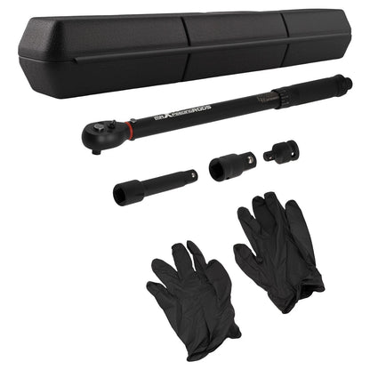 Click Torque Wrench Set for Universal Fit (10–80 Ft-Lb) (2010–2015)