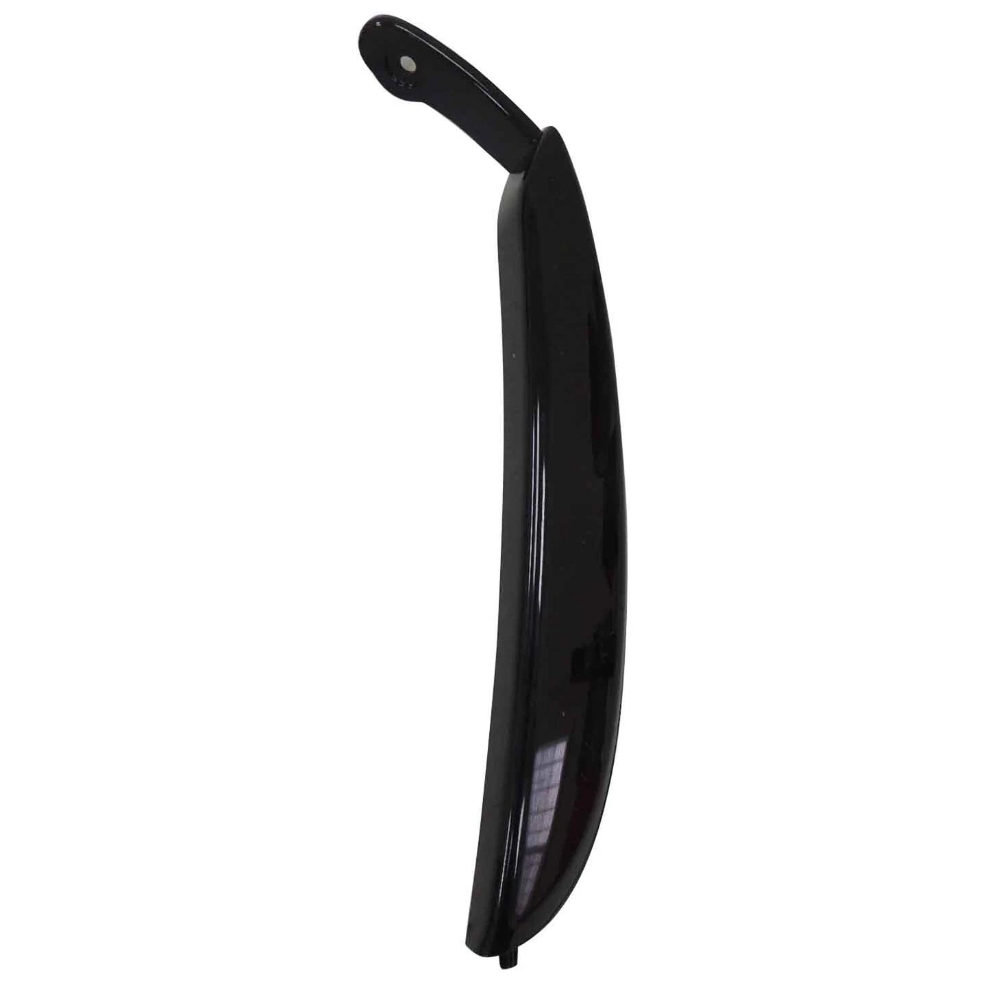 Replacement Black ASA Plastic Front Driver Side Bumper Cover Grille Molding