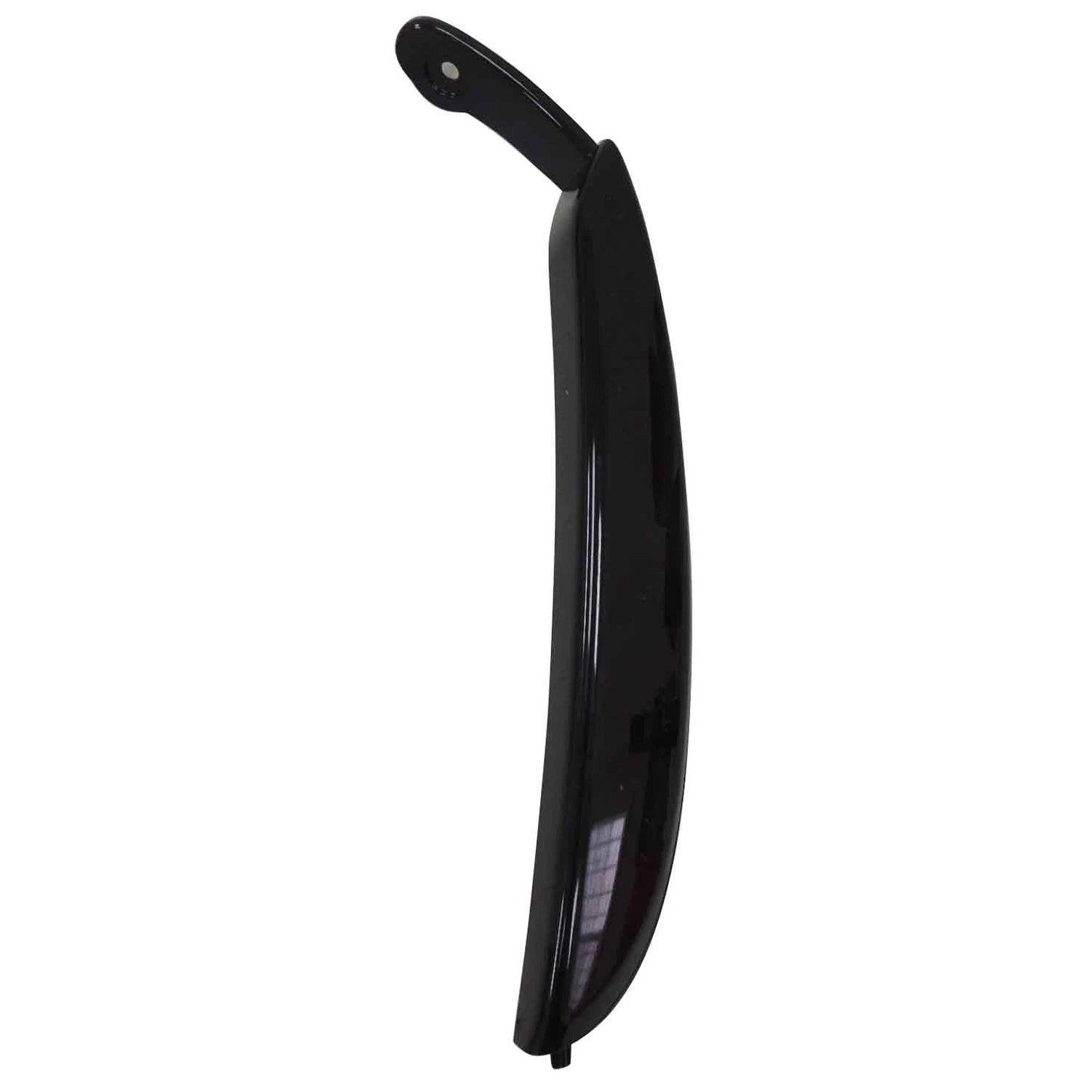 Replacement Black ASA Plastic Front Driver Side Bumper Cover Grille Molding