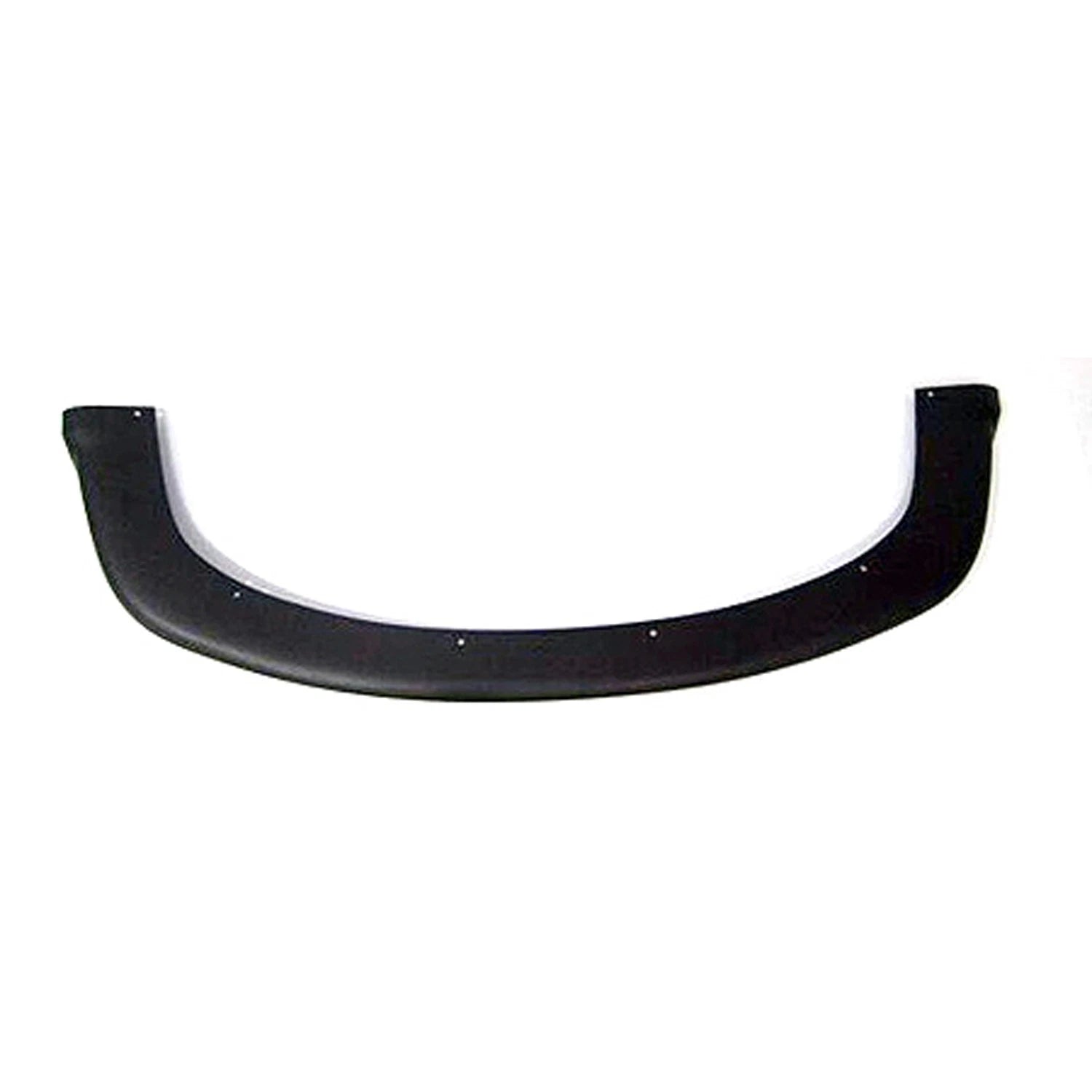 Replacement Black Textured Plastic Front Lower Bumper Valance w/o Fascia Type