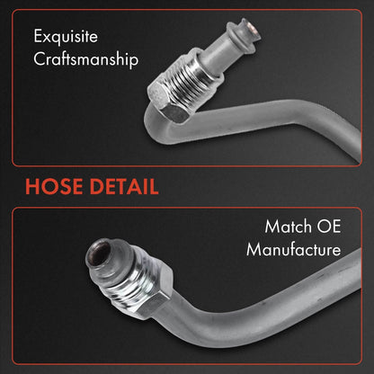 2X Power Steering Pressure & Return Line Hose for Chevy Express 2500 (2003–2023)