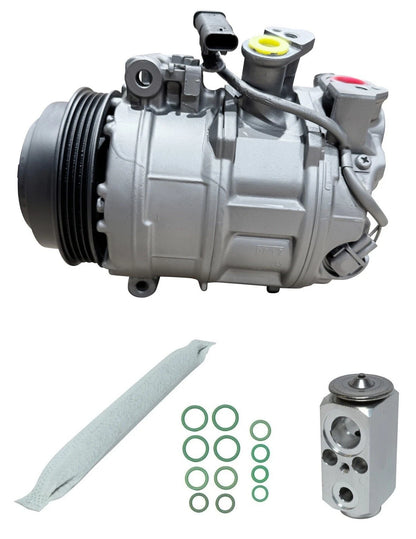 AC Compressor Kit Replacement for Mercedes-Benz C63 AMG 4.0L 2016–2016
