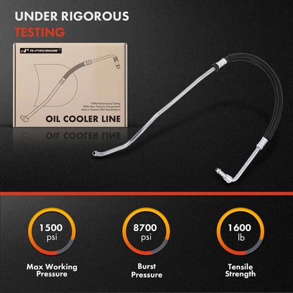 2X Transmission Oil Cooler Lines for Chevy C2500 C3500