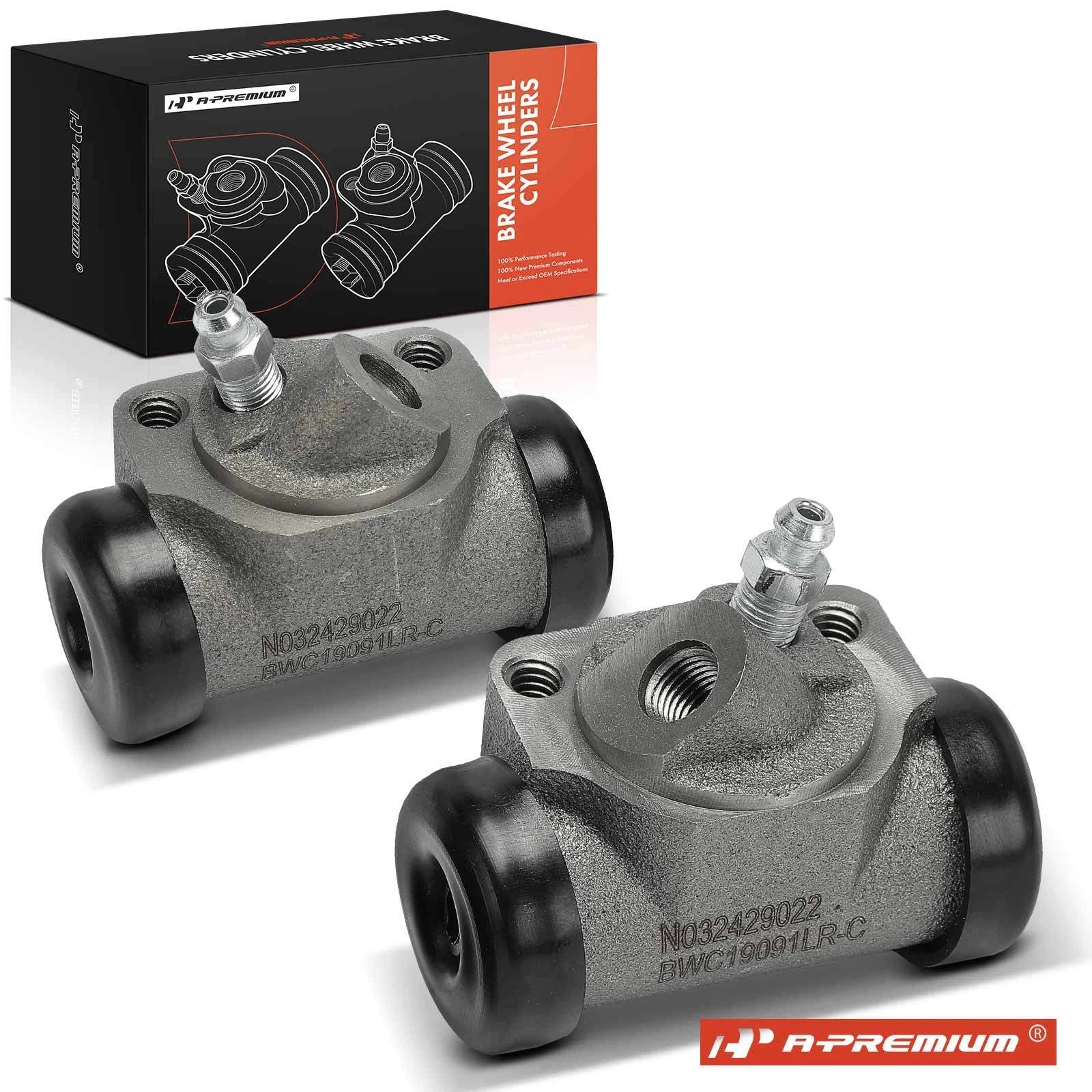 2X Drum Brake Wheel Cylinder for Chevy P40 (1979–1983) GMC 3000