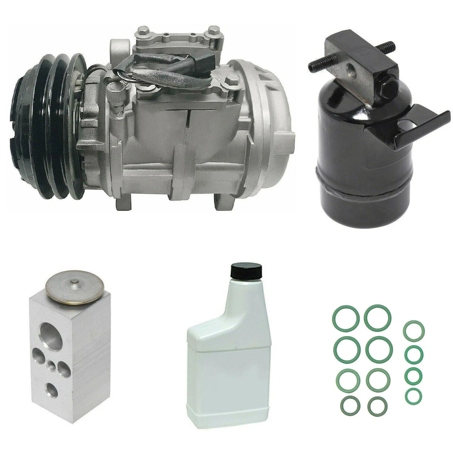 AC Compressor Kit Replacement for Nissan Micra K12 (2003–2010)