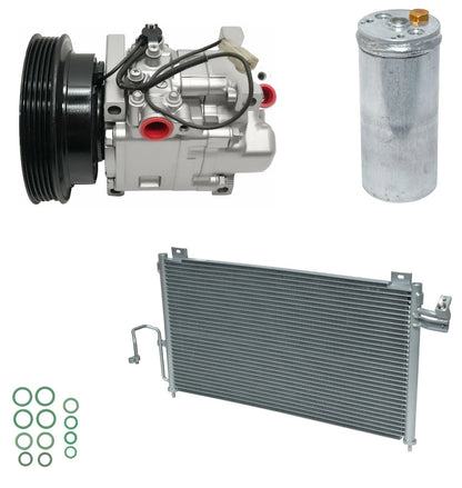 A C Compressor Condenser Kit Replacement for Mazda Protege 2.0L (2002–2003)