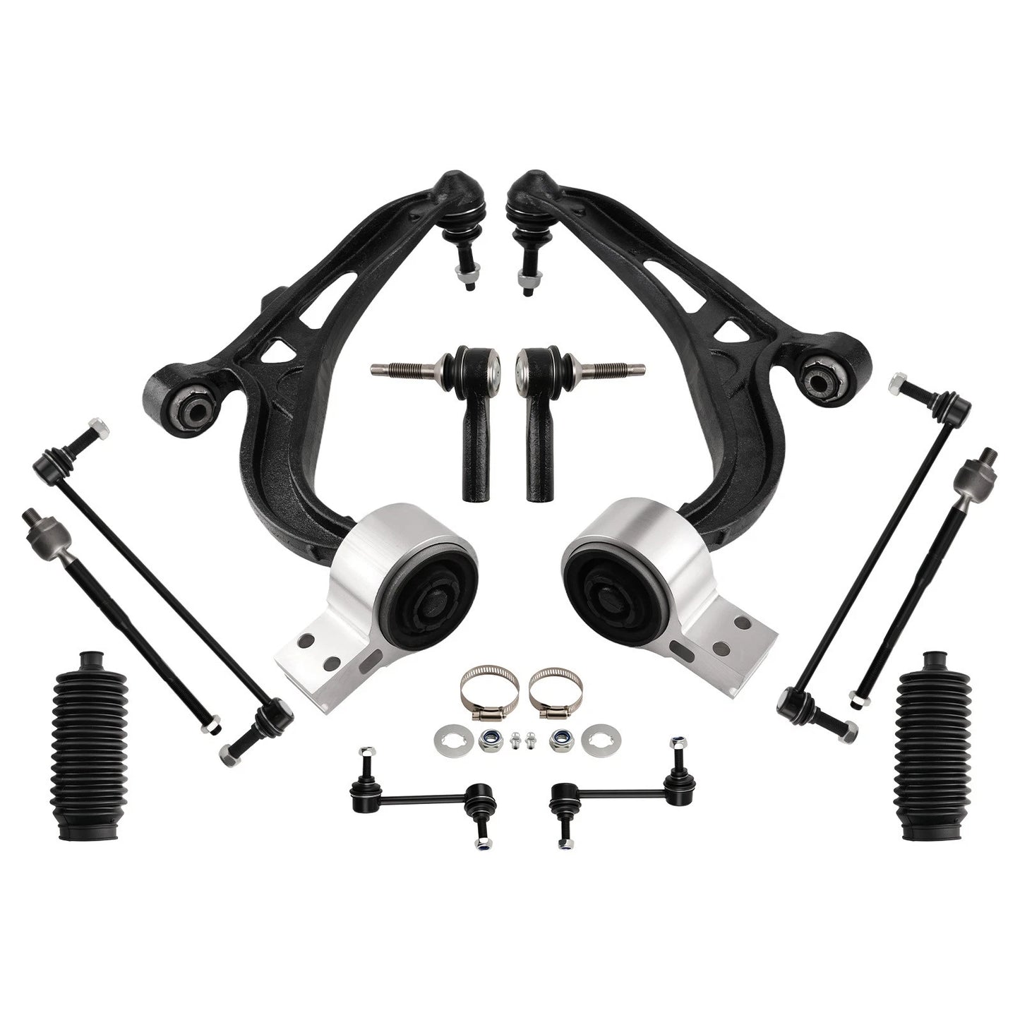 12x Front Suspension Lower Control Arms Set for Ford Explorer (2011–2016)
