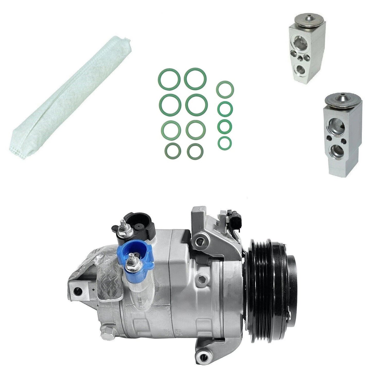 AC Compressor Kit Replacement for Ford Expedition 3.5L Turbo (2017–2017)