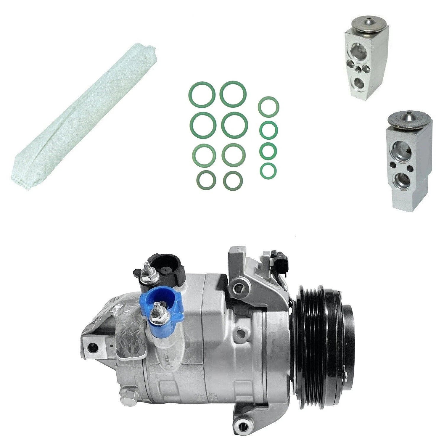 AC Compressor Kit Replacement for Ford Expedition 3.5L Turbo (2017–2017)