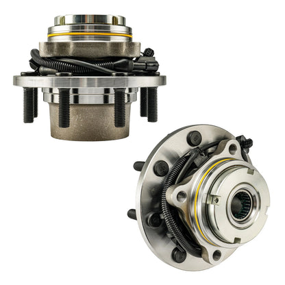Front Wheel Hub Bearing for Ford F-250 Super Duty (2000–2004) 4WD w/ABS