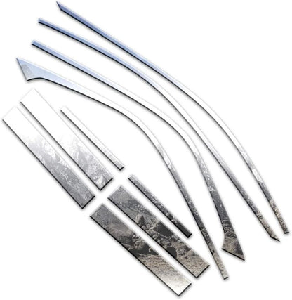 Luxury Chrome Window Package with Long Posts for Cadillac CTS (2014–2019)