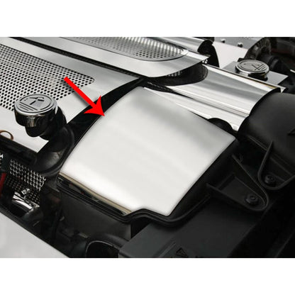 2pc Polished Stainless Steel Air Intake Cover for 2008-2013 Chevrolet Corvette GS