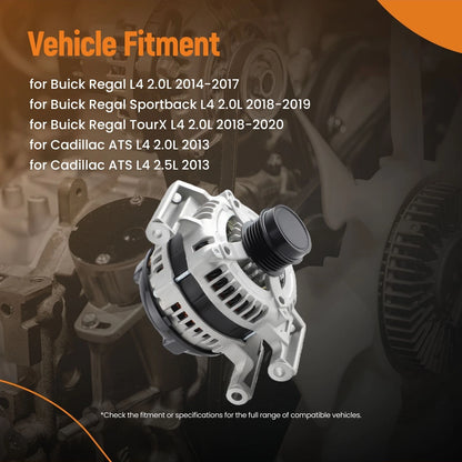 Alternator 150A 12V for Chevrolet Impala 2.5L (2014–2019)