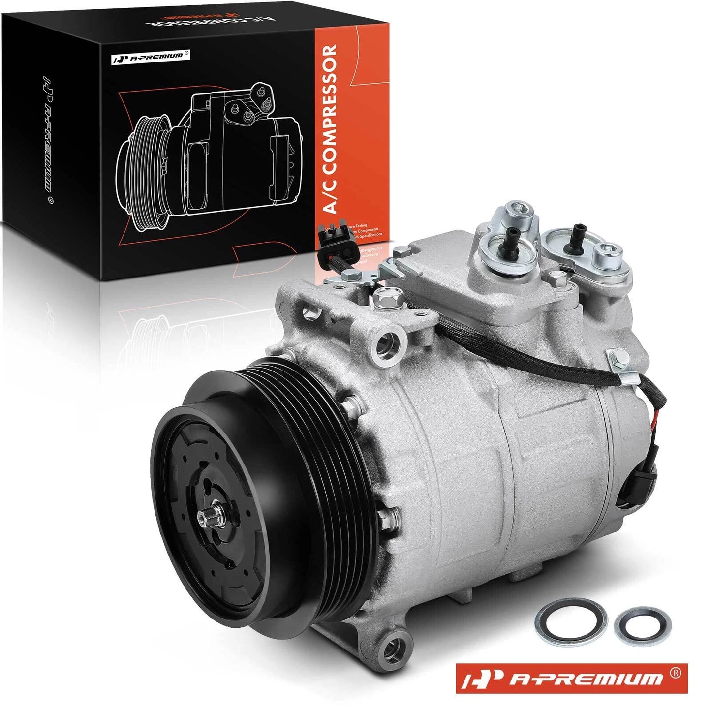 A/C Compressor with Clutch for Mercedes-Benz S450 S550 S560e (2018–2020)