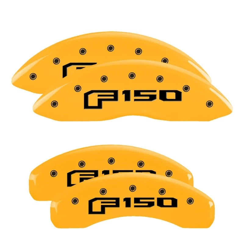 Caliper Covers Set of 4 for 2015-2020 Ford F-150 with Electric Brake