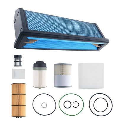 Engine Air Filter Kit for Freightliner Cascadia (DD13 DD15 DD16, 2014–2020)