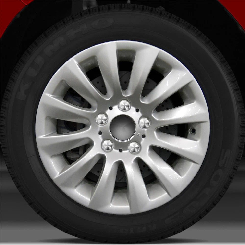 16x7 Factory Wheel (12 Spoke Bright Medium Silver Full Face) for 08-12 BMW 323i