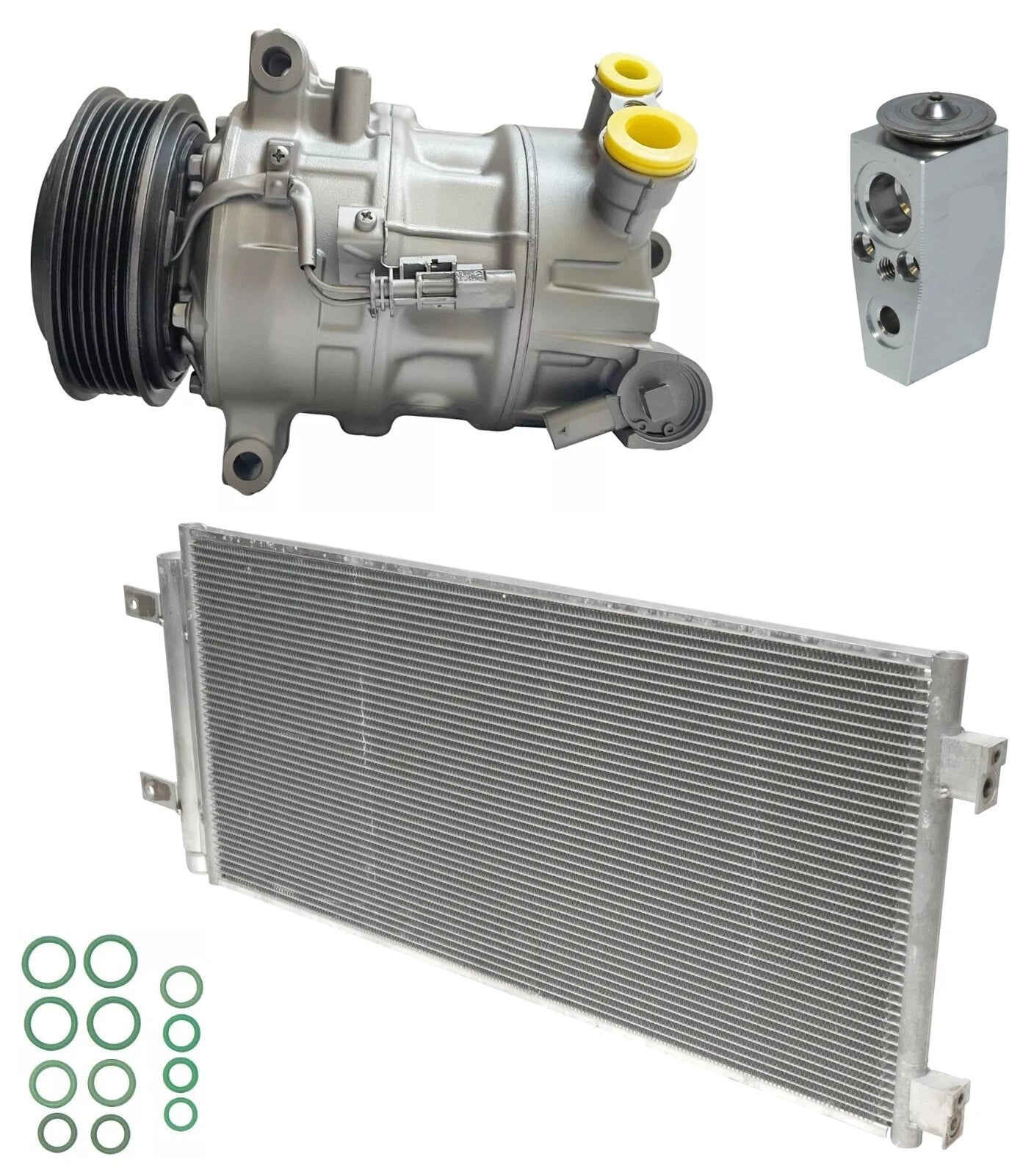 A C Compressor Kit With Condenser for Chevy Cruze 1.6L (2019–2019)