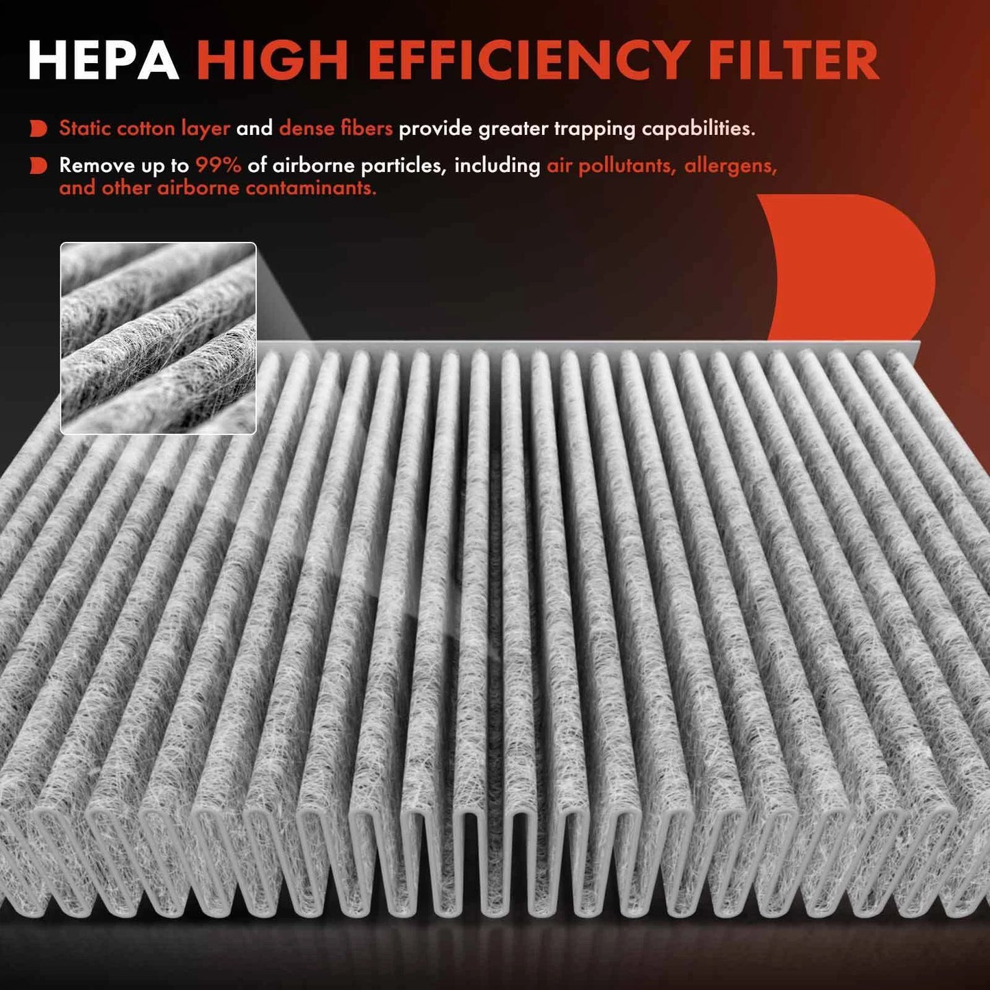 Activated Carbon Cabin Air Filter for Benz Metris (2016–2022)