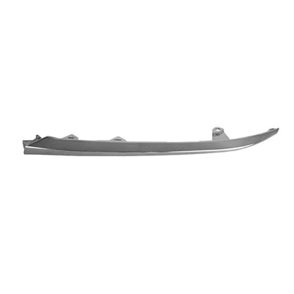 Replacement Smoked Chrome ABS Plastic Driver Side Grille Molding