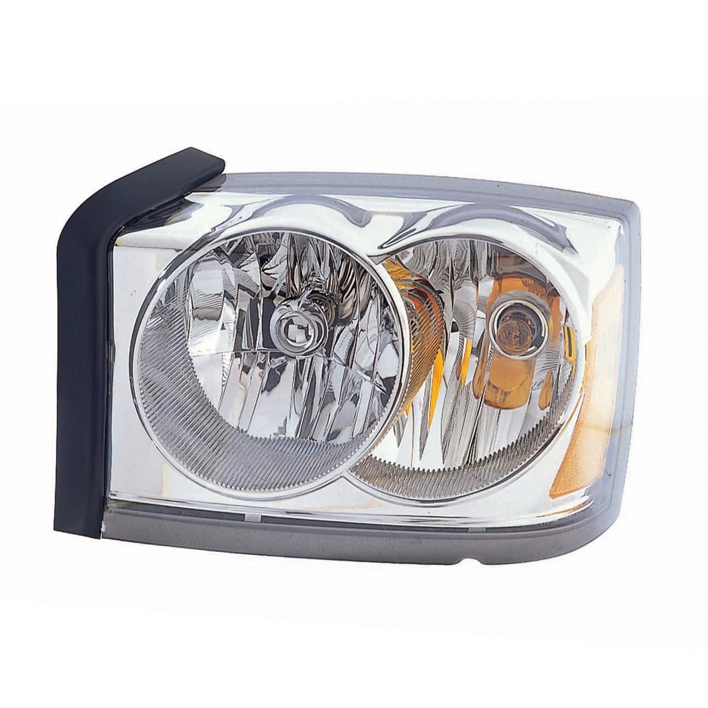 Driver Side Headlight Assembly without Black Bezel for Dodge Dakota (2006–2007)