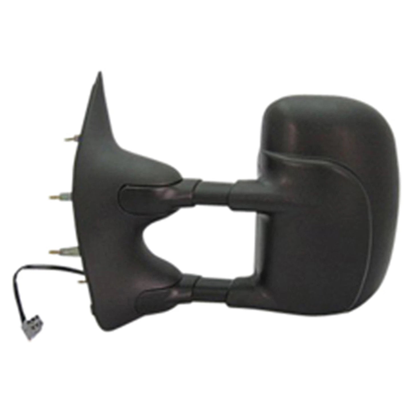 Black Textured Driver Side Power Door Mirror for 2002-2008 Ford Econoline