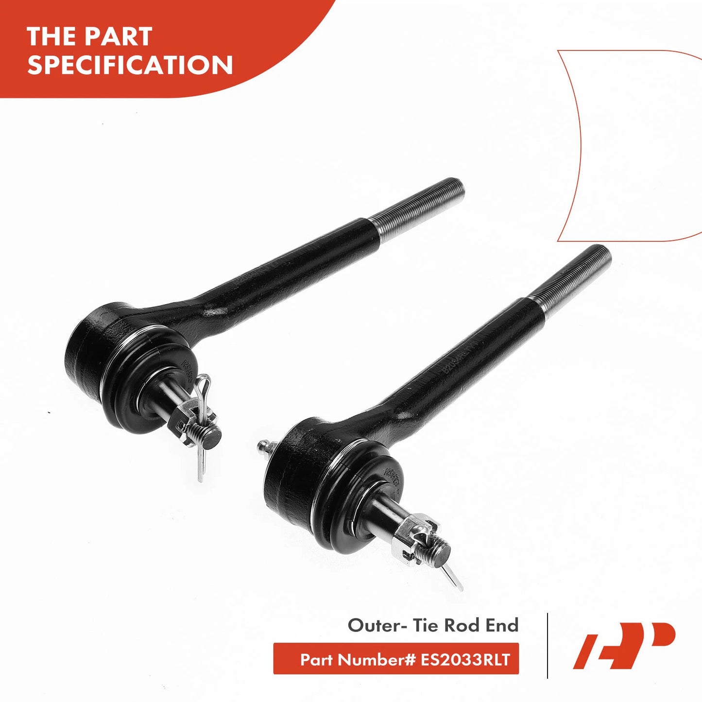 8x Inner Outer Tie Rods with Ball Joint for Chevy Malibu (2004–2023)