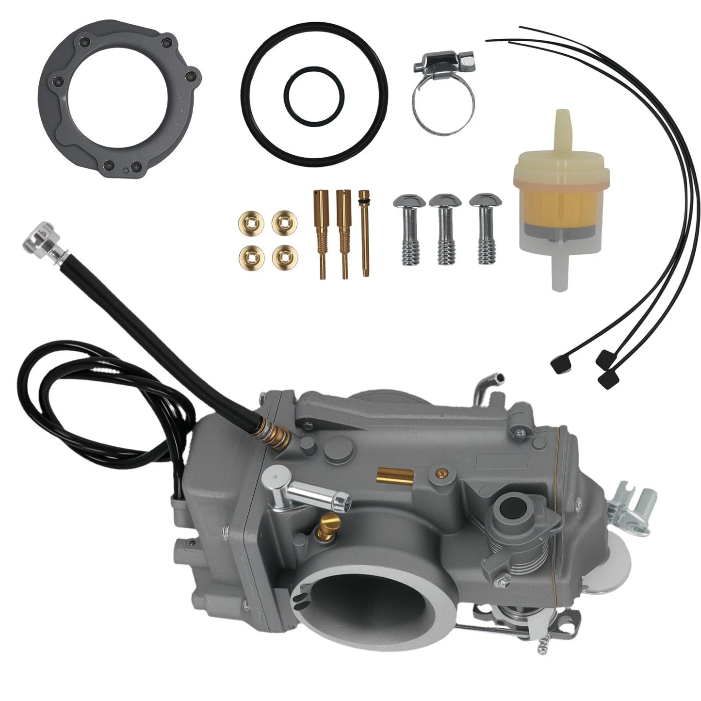 42mm Carburetor for Harley-Davidson Evo Twin Cam HSR42 (2010–2016)