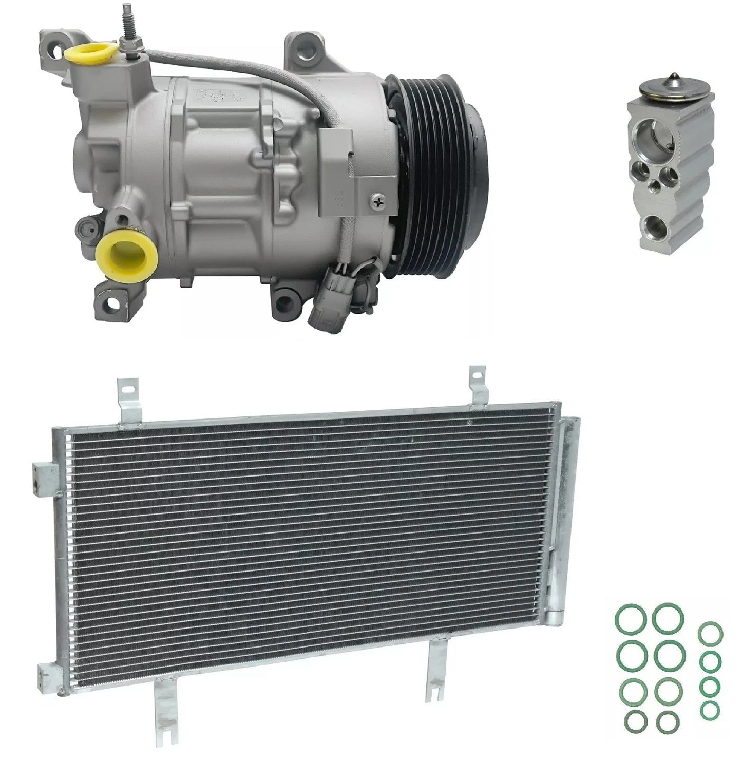 A C Compressor Kit with Condenser for Honda Accord 1.5L (2018–2020)