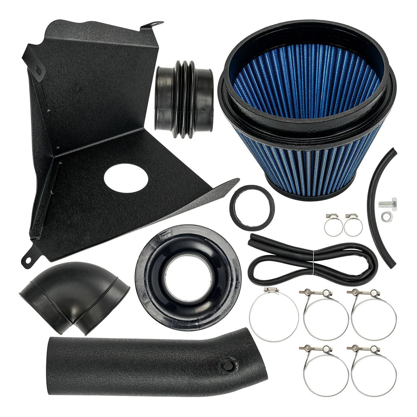 Cold Air Intake Kit with Heat Shield and Red Filter for 93–96 Jeep Cherokee L6 4.0L