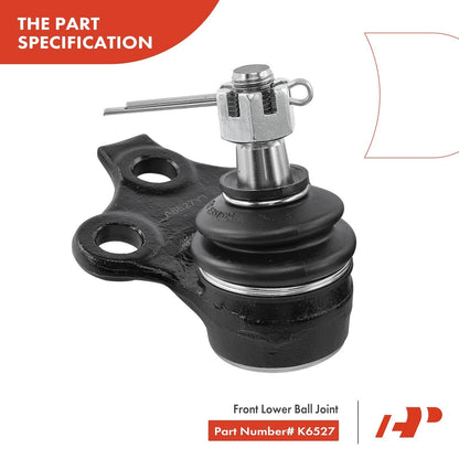 6X Inner & Outer Tie Rod End Ball Joints for Chevy Malibu (1997–2003)