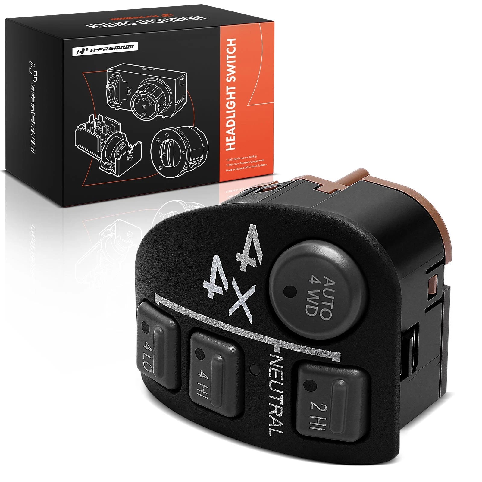 4X Four Wheel Drive Actuator Switch for Chevy Blazer (1999–2003)