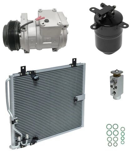 A/C Compressor Kit with Condenser for BMW 525i 2.5L (1993–1993)