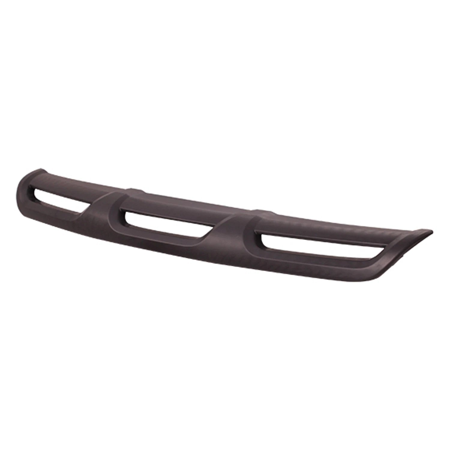 Replacement Gray Matte Polypropylene Front Bumper Cover Spacer Panel